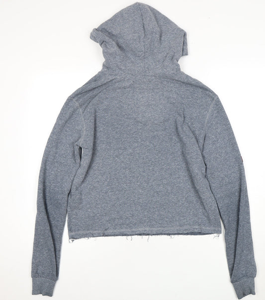 Superdry Women's Blue Pullover Hoodie Size S