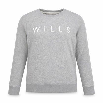 Womens UK Size 8 Jack Wills Grey Pullover Sweatshirt
