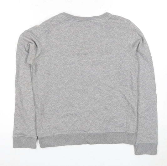 Womens UK Size 8 Jack Wills Grey Pullover Sweatshirt