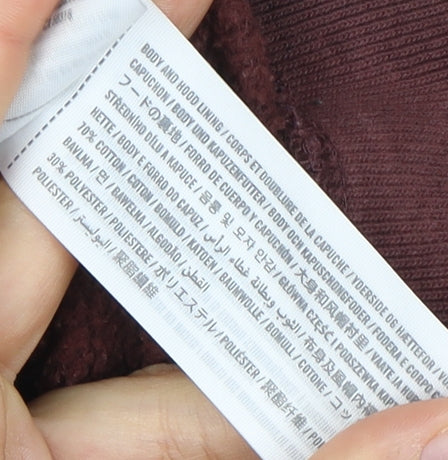 Abercrombie & Fitch Men's Brown Full Zip Hoodie M