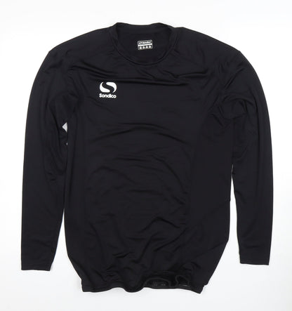 Sondico Unisex Black 2XL Pullover Gym Top