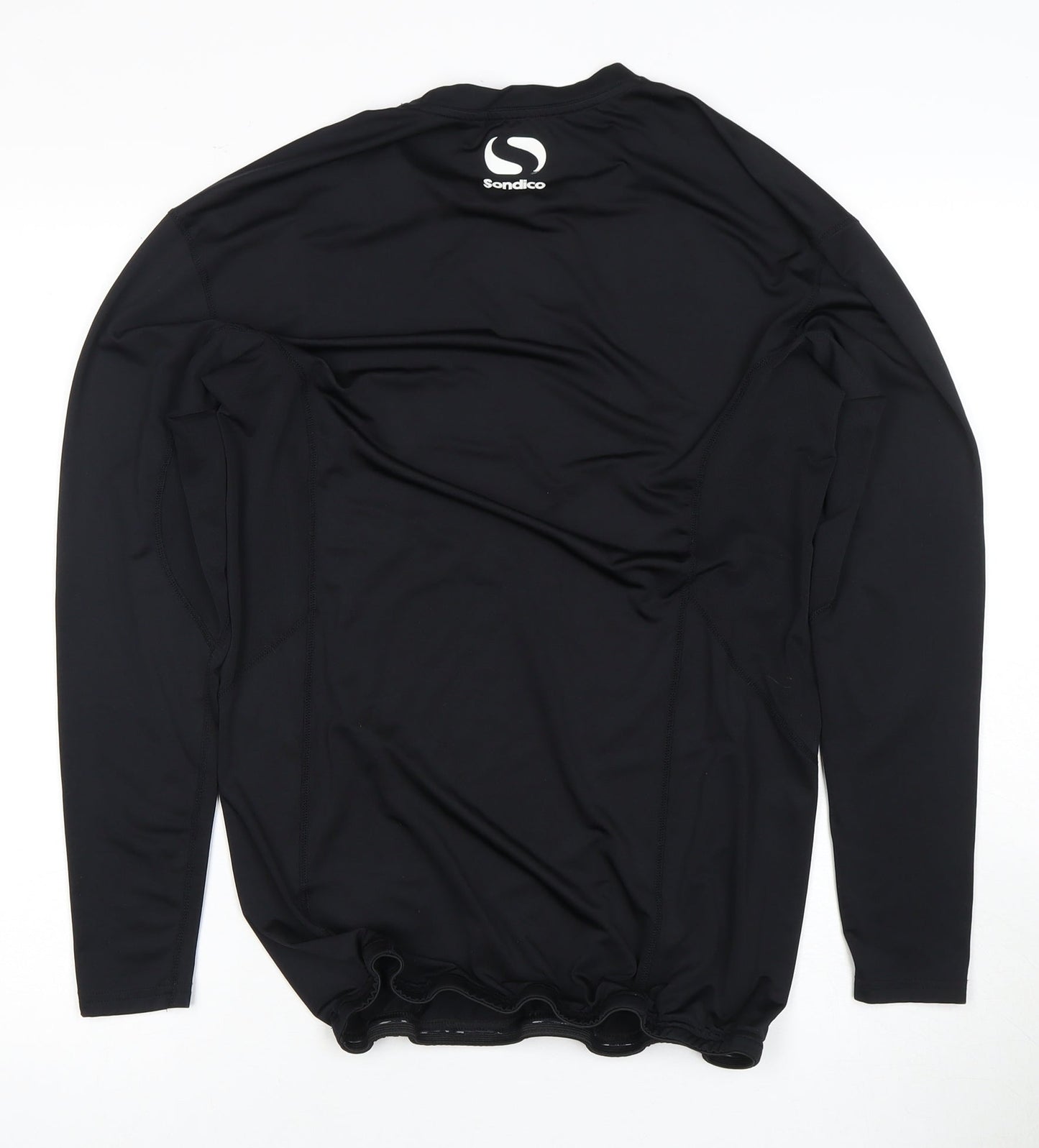 Sondico Unisex Black 2XL Pullover Gym Top
