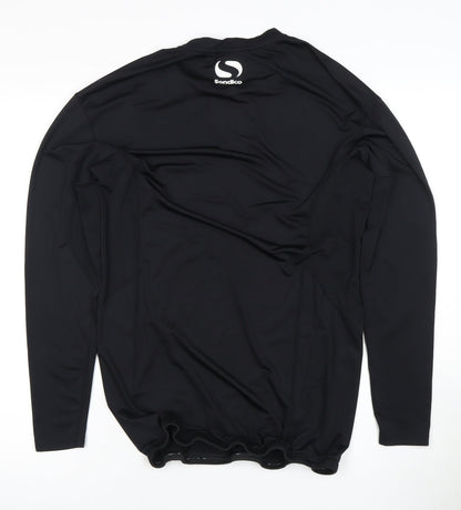 Sondico Unisex Black 2XL Pullover Gym Top