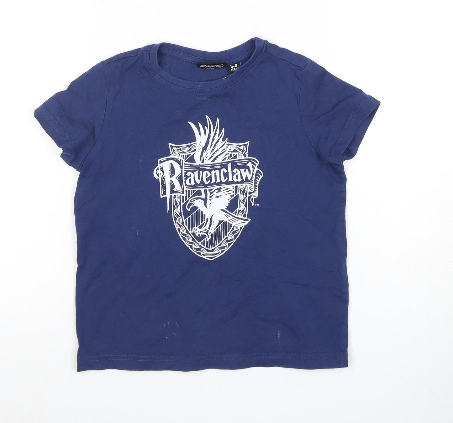 Boys Blue Harry Potter Ravenclaw T-Shirt 5-6 Years