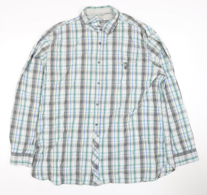 Mens UK Collar Size 2XL Mantomy Smart Green  Dress Shirt