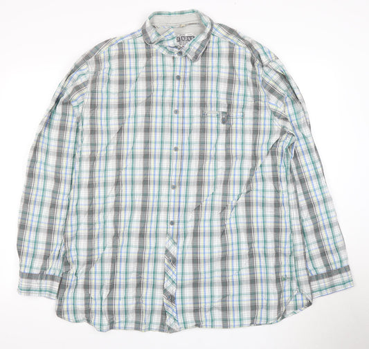 Mens UK Collar Size 2XL Mantomy Smart Green  Dress Shirt