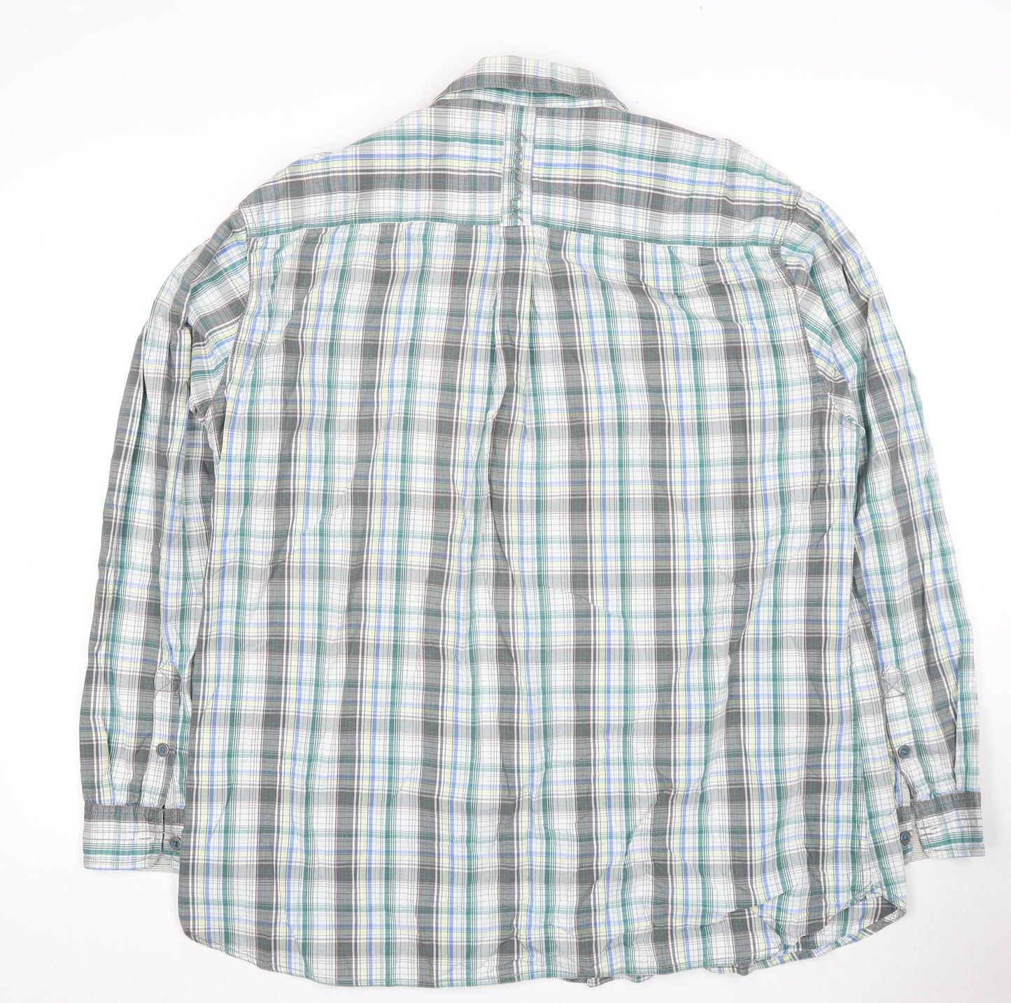 Mens UK Collar Size 2XL Mantomy Smart Green  Dress Shirt