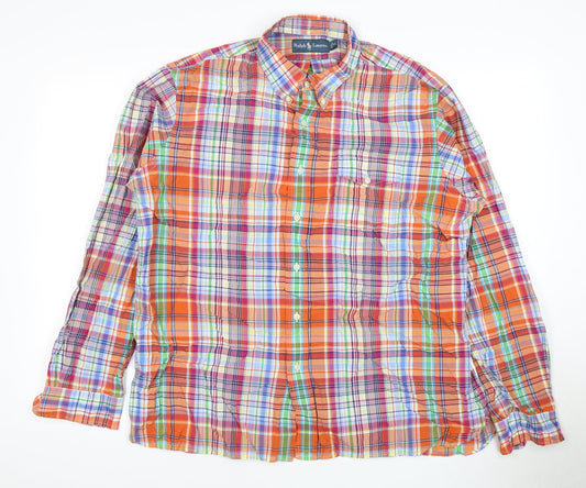 Ralph Lauren Men's XL Multi-Coloured Plaid Shirt