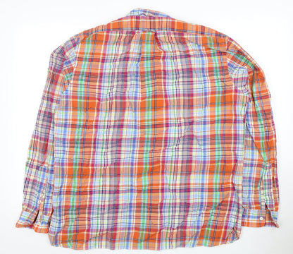 Ralph Lauren Men's XL Multi-Coloured Plaid Shirt