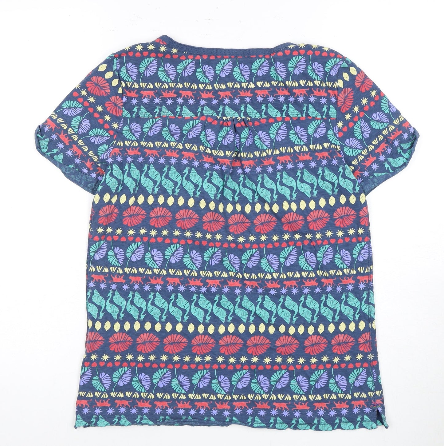 Womens UK Size 8 White Stuff Multicoloured Basic T-Shirt
