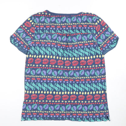 Womens UK Size 8 White Stuff Multicoloured Basic T-Shirt