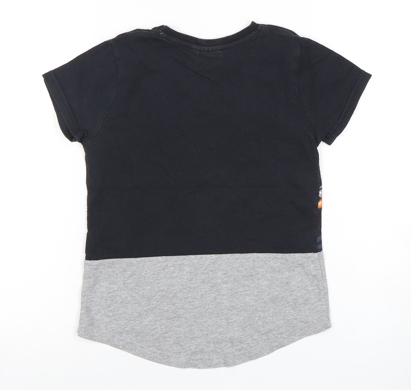 Marvel Boys Black Graphic T-Shirt 5-6 Years Superhero Style