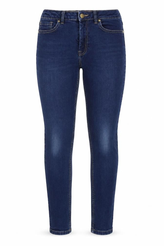 Womens UK Size 10 Warehouse Slim Fit Skinny Blue Jeans