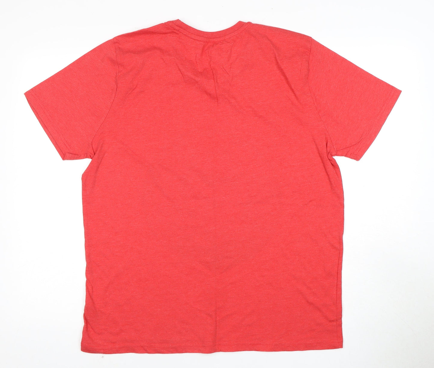 Mens UK Size L Disney Red  T-Shirt