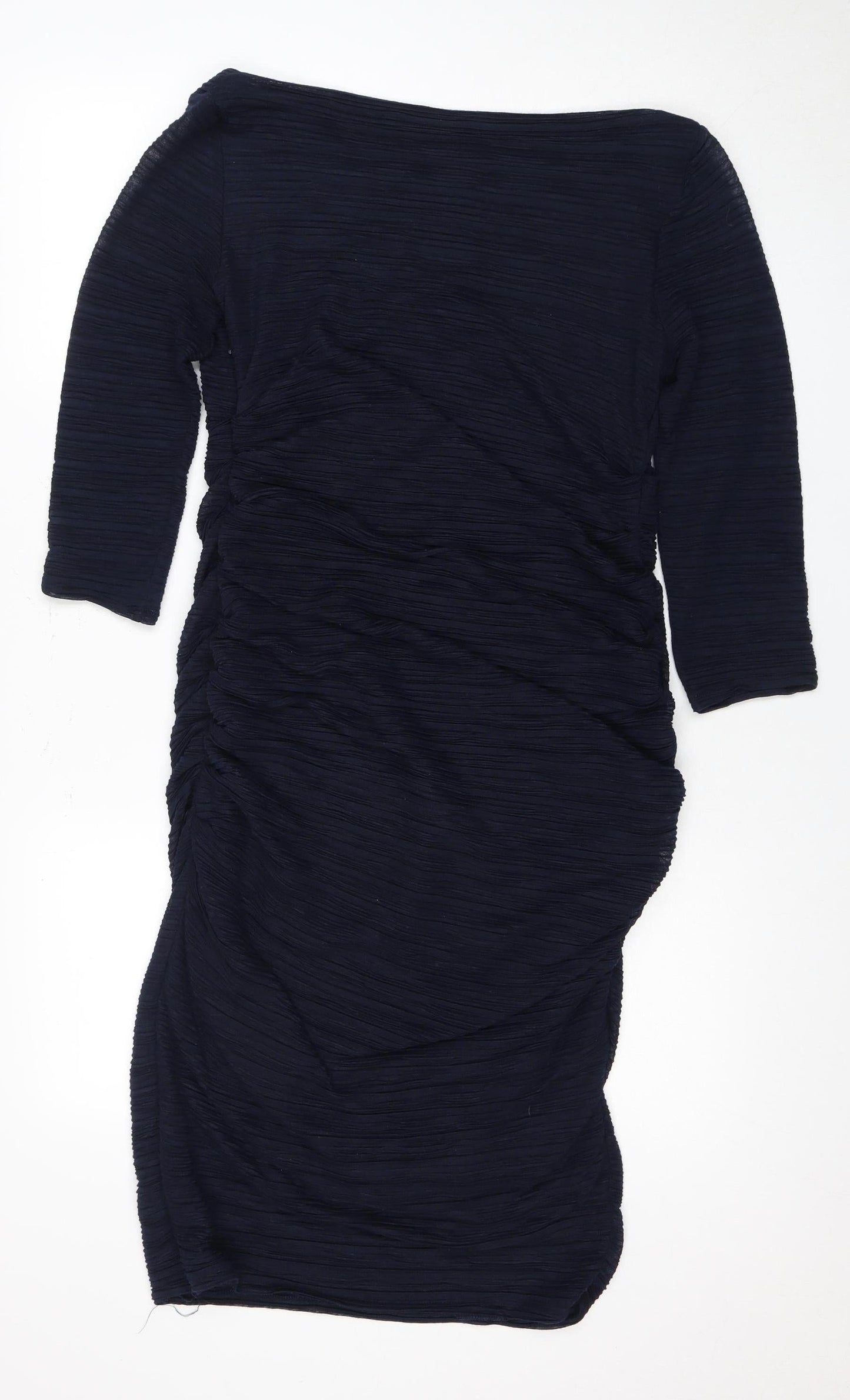 Jane Norman Women's Blue Bodycon Dress Size 16