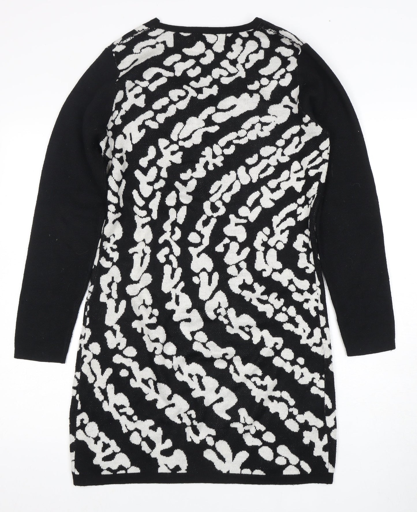 Klass Women's Black & White Jumper Dress Size S