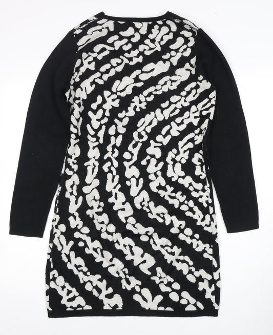Klass Women's Black & White Jumper Dress Size S