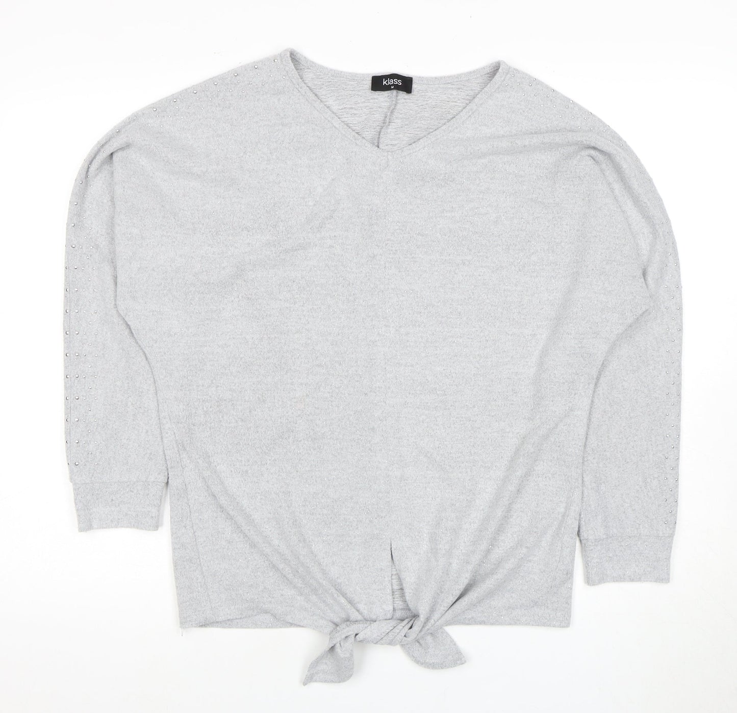 Womens UK Size M Klass Grey Pullover Jumper