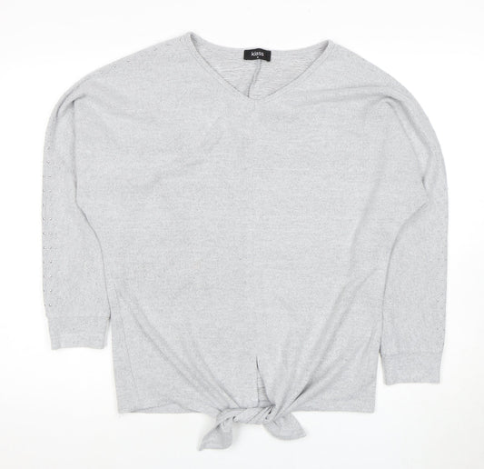 Womens UK Size M Klass Grey Pullover Jumper