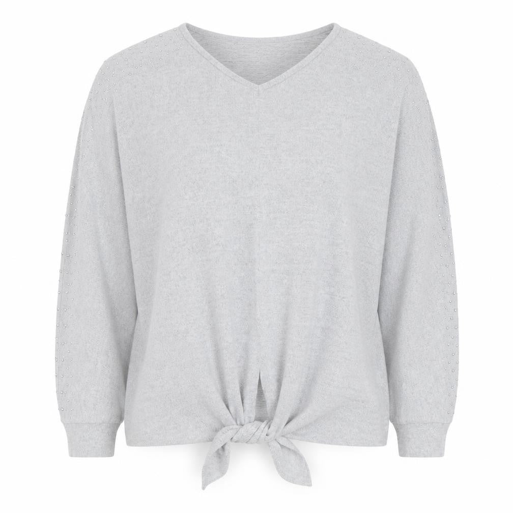 Womens UK Size M Klass Grey Pullover Jumper
