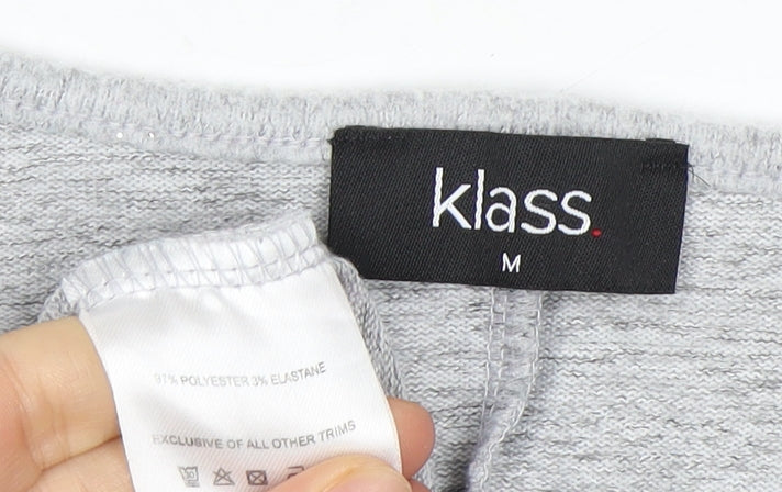 Womens UK Size M Klass Grey Pullover Jumper
