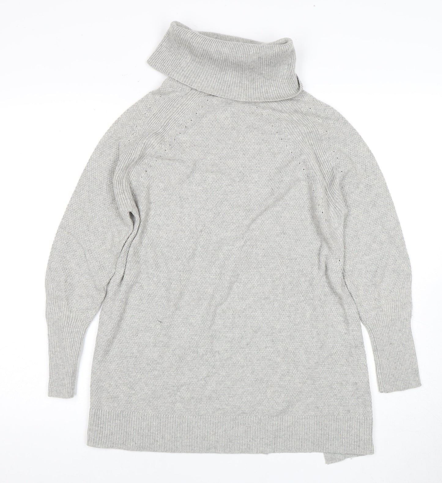 Womens UK Size 6 Warehouse Grey Pullover Jumper