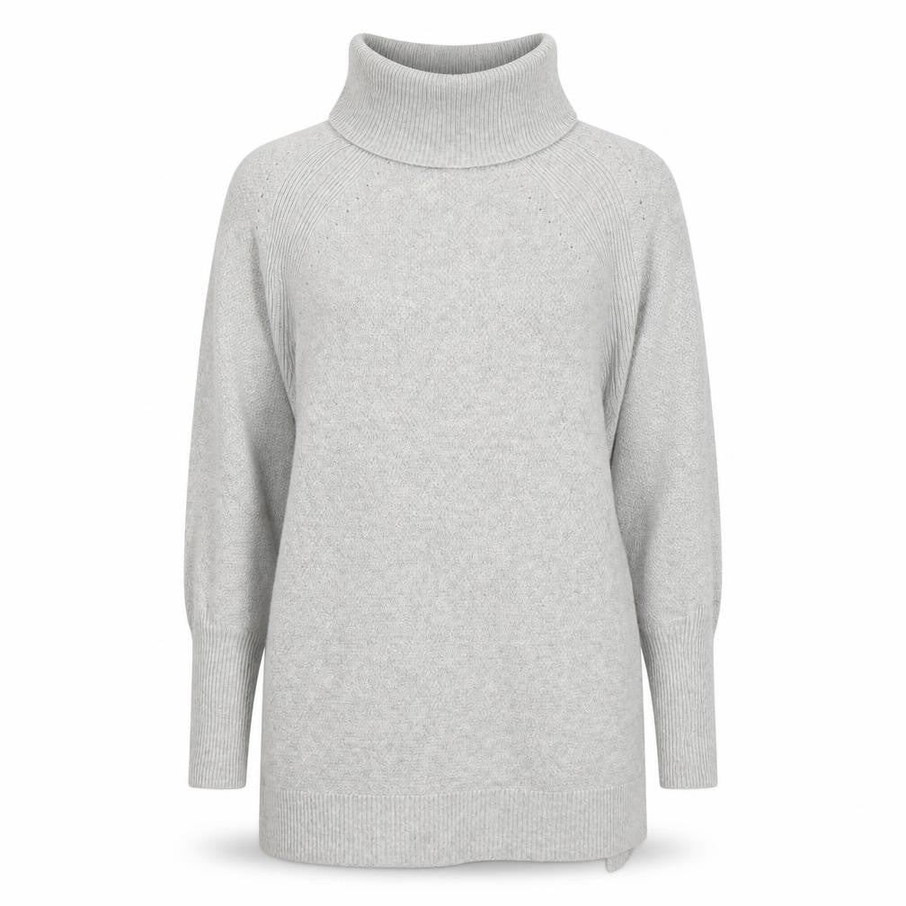 Womens UK Size 6 Warehouse Grey Pullover Jumper