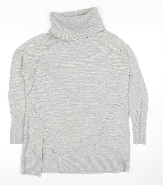 Womens UK Size 6 Warehouse Grey Pullover Jumper