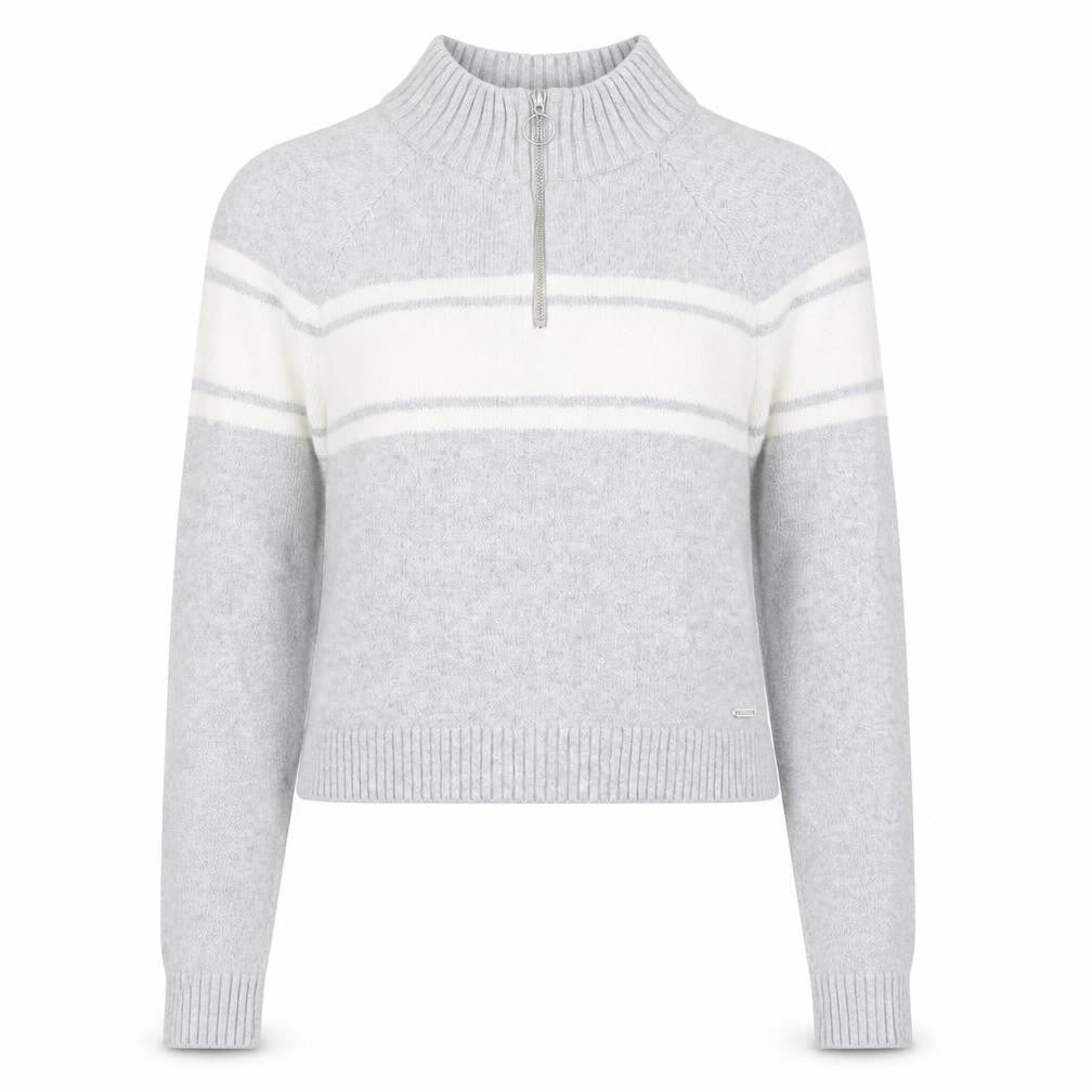 Womens UK Size XS Hollister Grey Full Zip Jumper