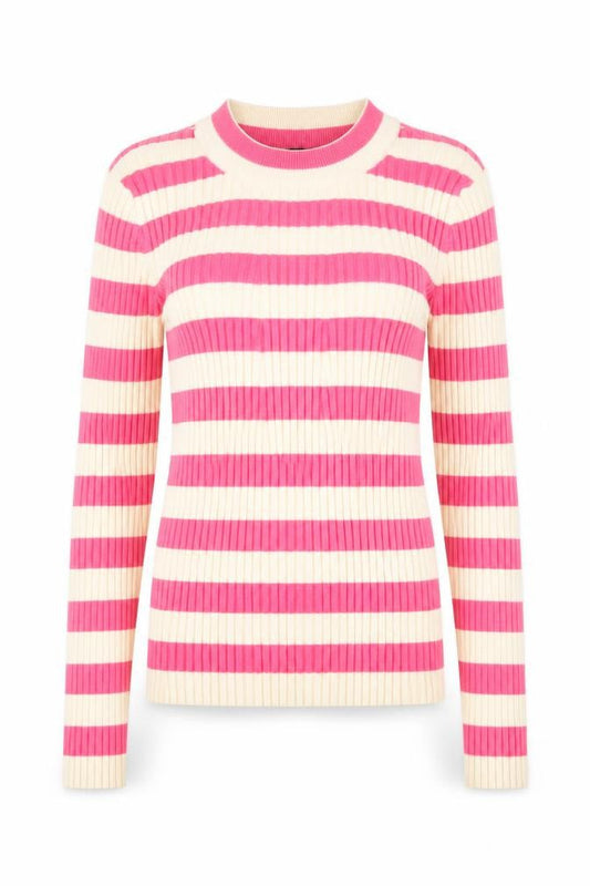 Womens UK Size S Pieces Multicoloured Pullover Jumper
