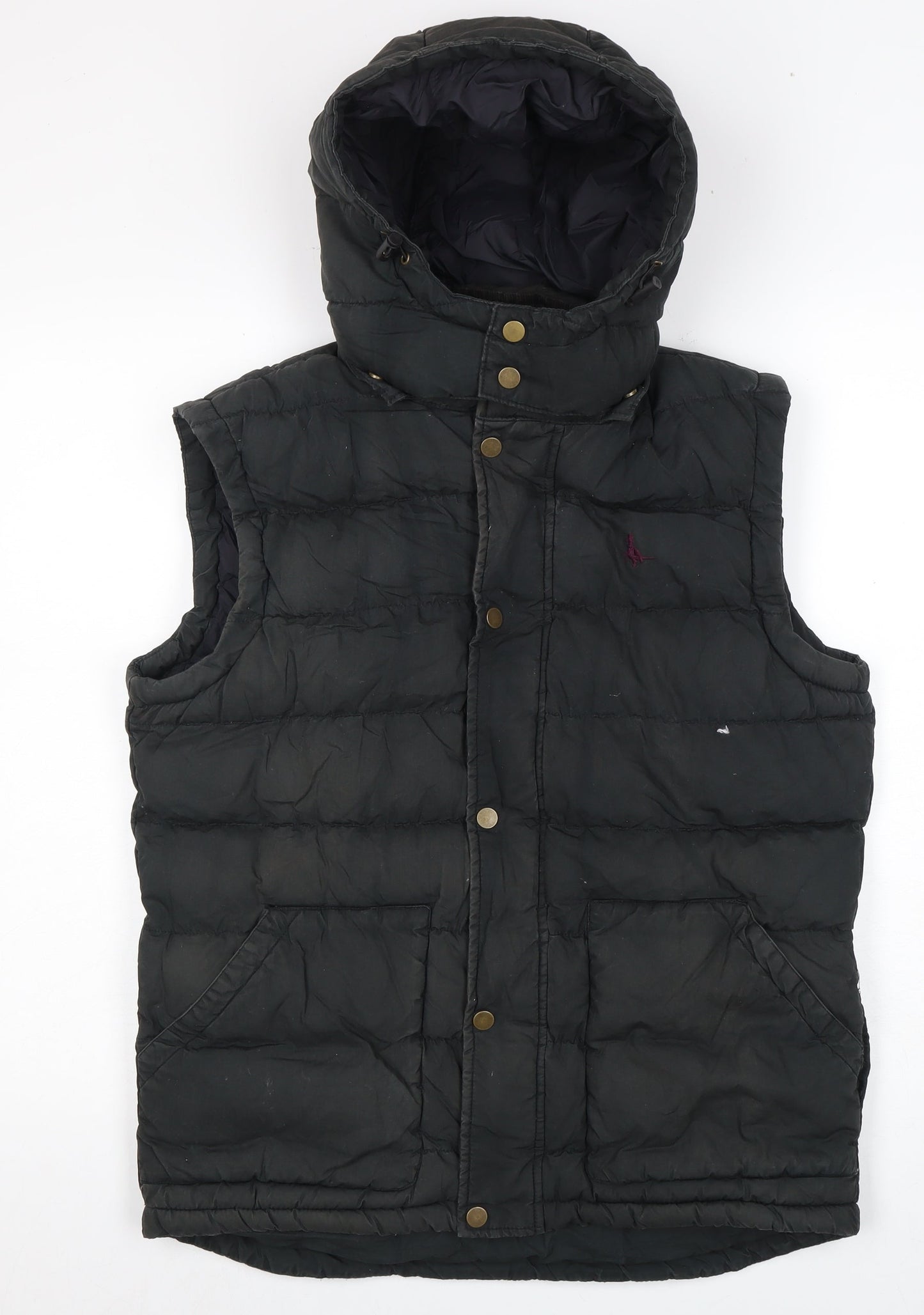 Womens UK Size M Jack Wills Black Puffer Jacket