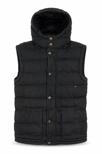 Womens UK Size M Jack Wills Black Puffer Jacket