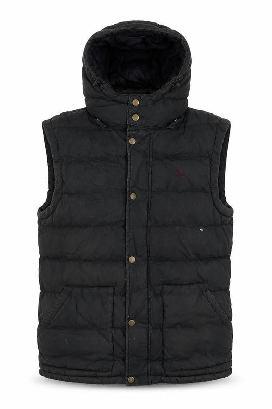 Womens UK Size M Jack Wills Black Puffer Jacket