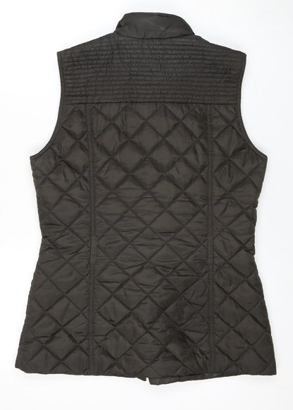 Banana Republic Women's Black Quilted Gilet M