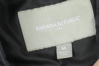 Banana Republic Women's Black Quilted Gilet M