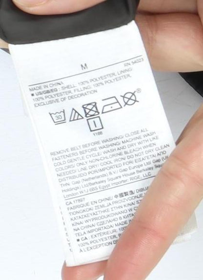 Banana Republic Women's Black Quilted Gilet M