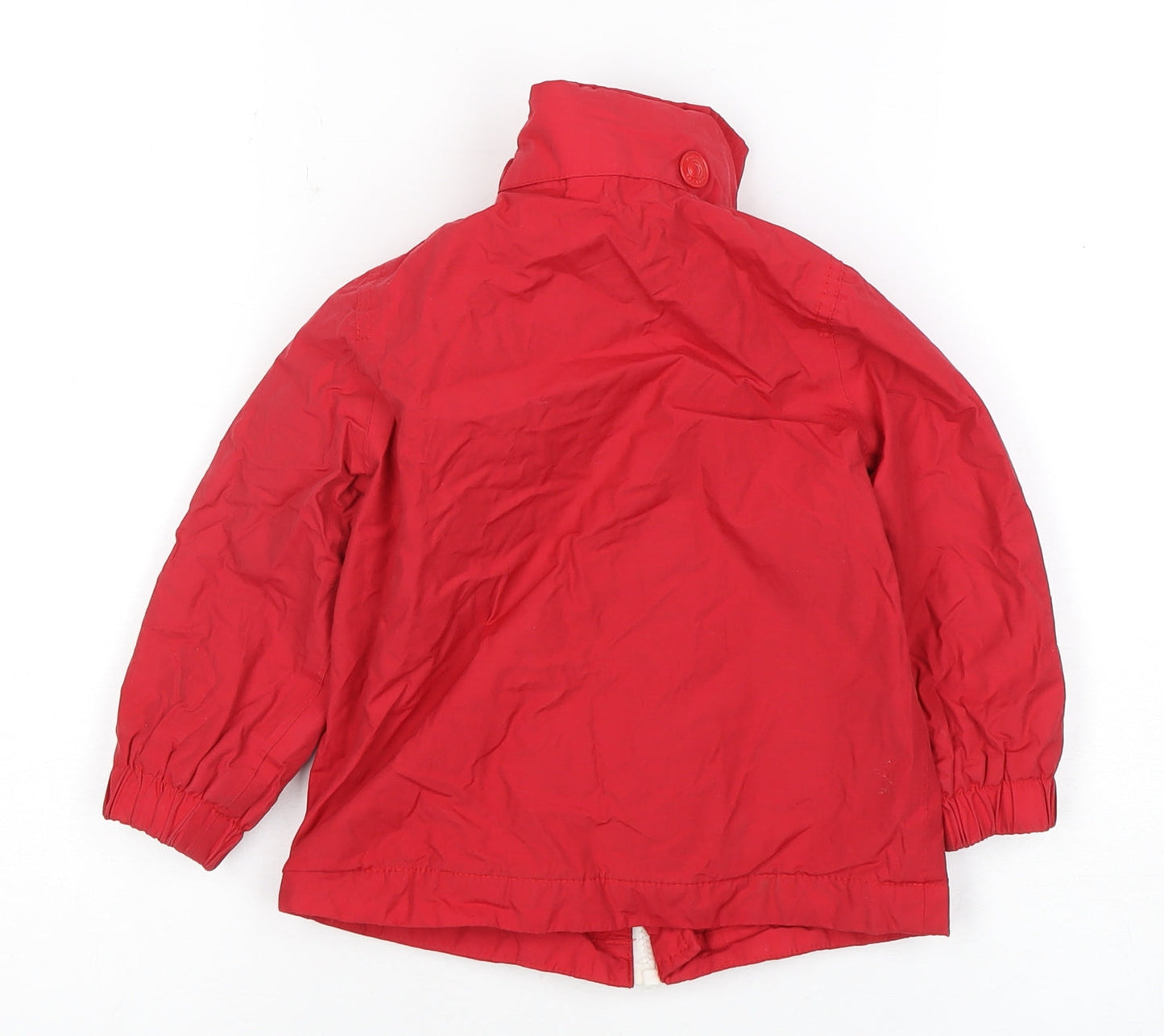 Joules Red Unisex Toddler Rain Coat, Size 12 Months