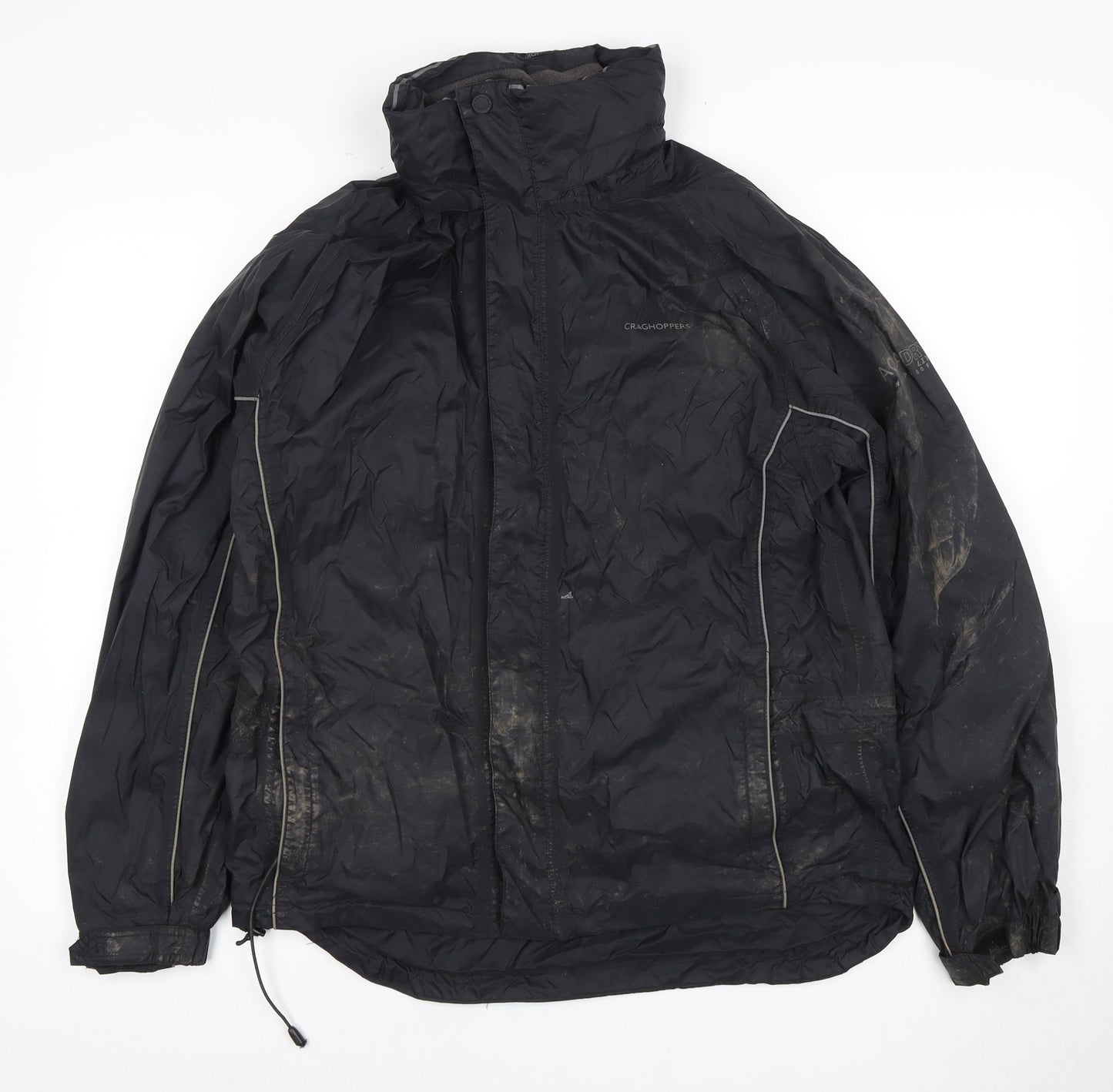 Mens UK Size S Craghoppers Black 3-in-1 Jacket