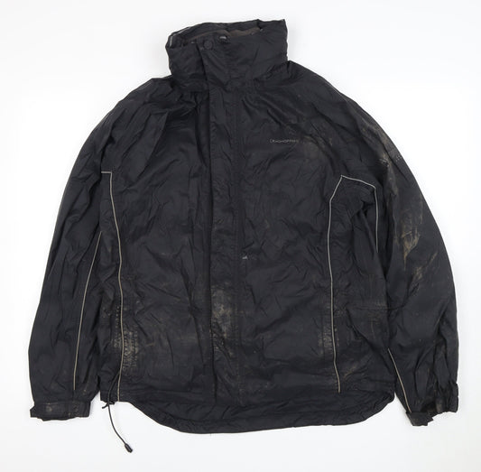 Mens UK Size S Craghoppers Black 3-in-1 Jacket