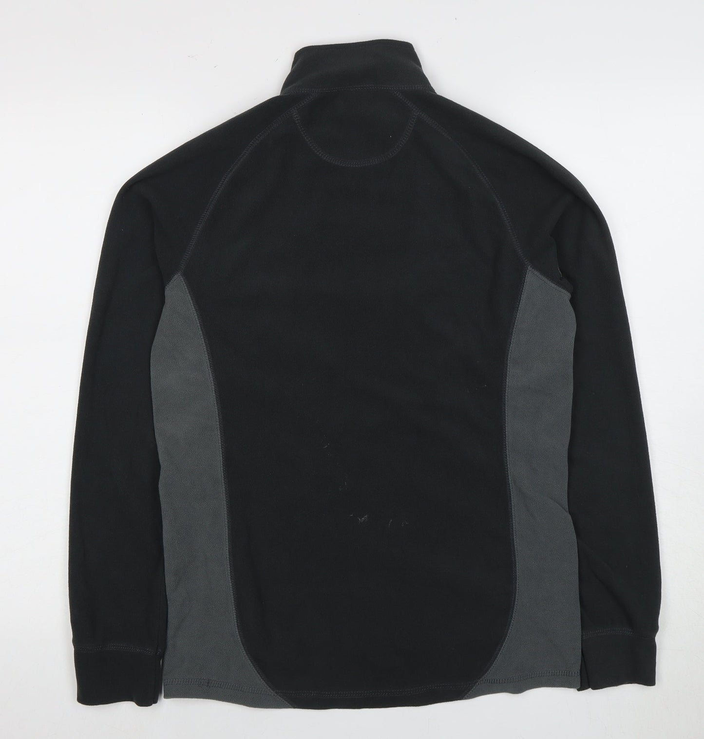 Trespass Men’s Black Fleece Sweatshirt, Size S, Logo Accent