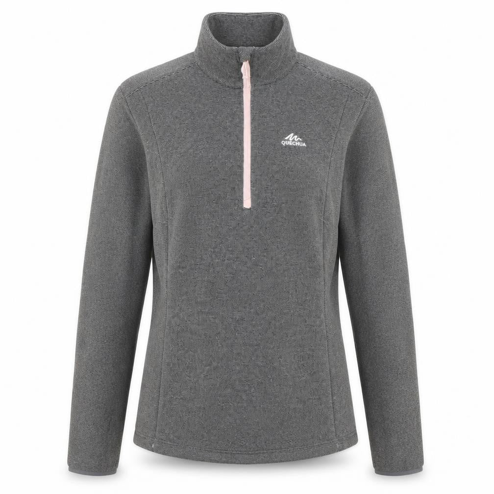Womens UK Size 12 Quechua Grey Pullover Sweatshirt