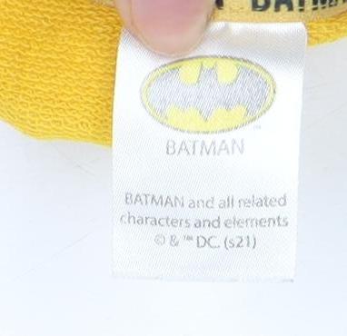 Unisex Batman Yellow Graphic Long Sleeve T-Shirt 3-6 Months