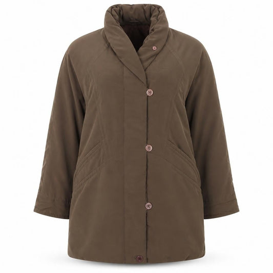 Womens UK Size 18 C&A Brown Basic Jacket