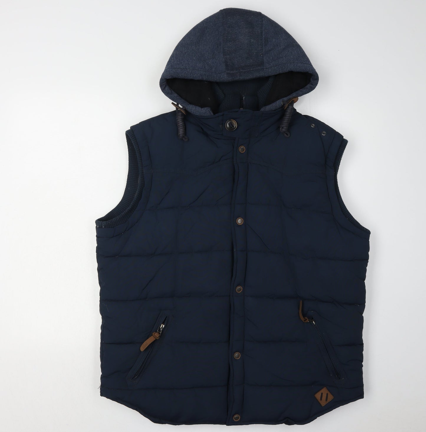 Mens UK Size L NEXT Blue Puffer Jacket