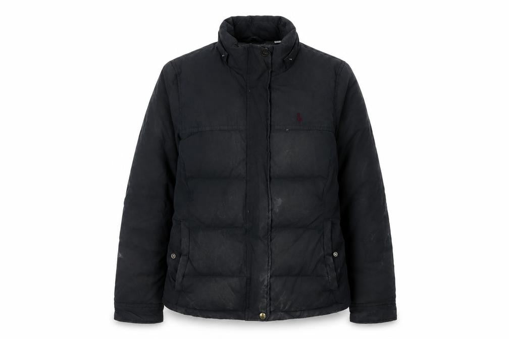 Womens UK Size 6 Jack Wills Black Puffer Jacket