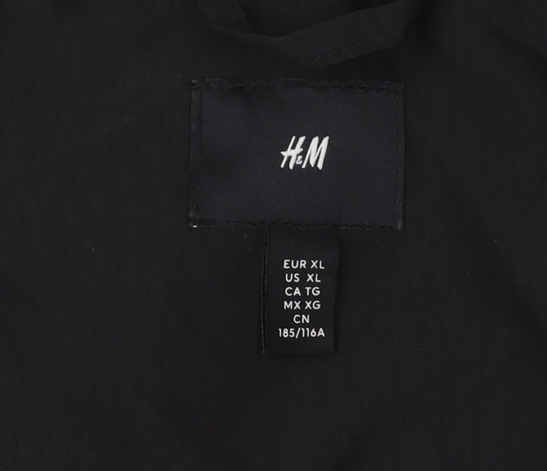 Mens UK Size XL H&M Black Basic Jacket