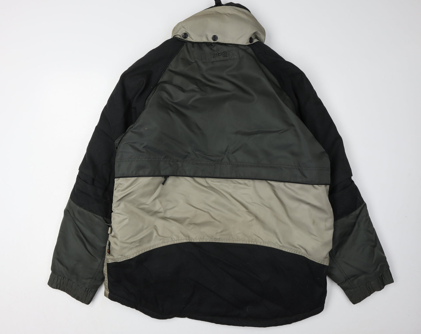 Mens UK Size M Schott NYC Green Parka Coat