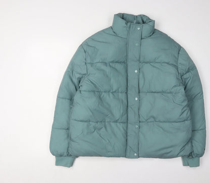 Womens UK Size 10 Everlast Blue Puffer Jacket
