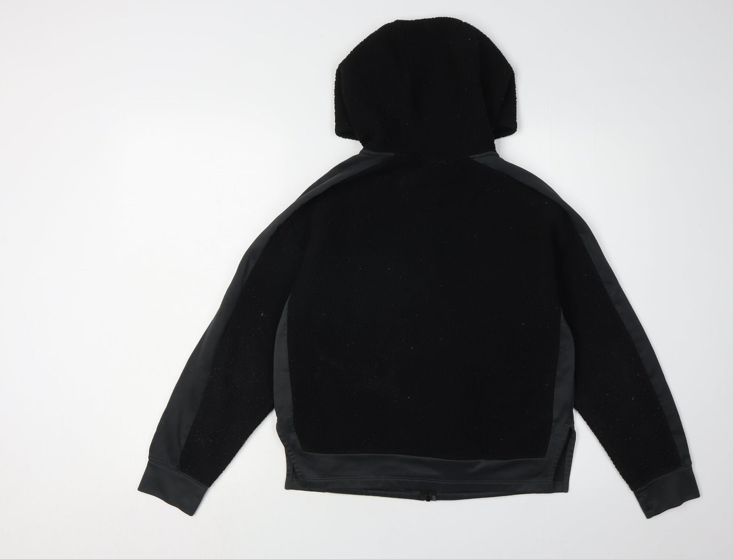 Nike Boys Black Dri-FIT Hooded Jacket, L, Sports, All Seasons