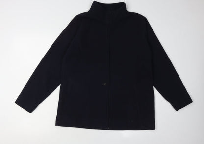 Womens UK Size M EWM Black Basic Jacket